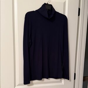 Banana Republic Midnight Navy Blue Turtleneck Sweater